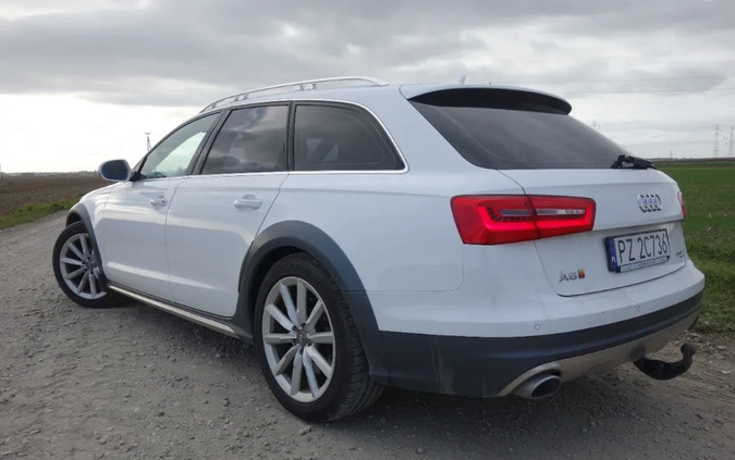 Audi A6 Allroad cena 69900 przebieg: 268500, rok produkcji 2014 z Poznań małe 254